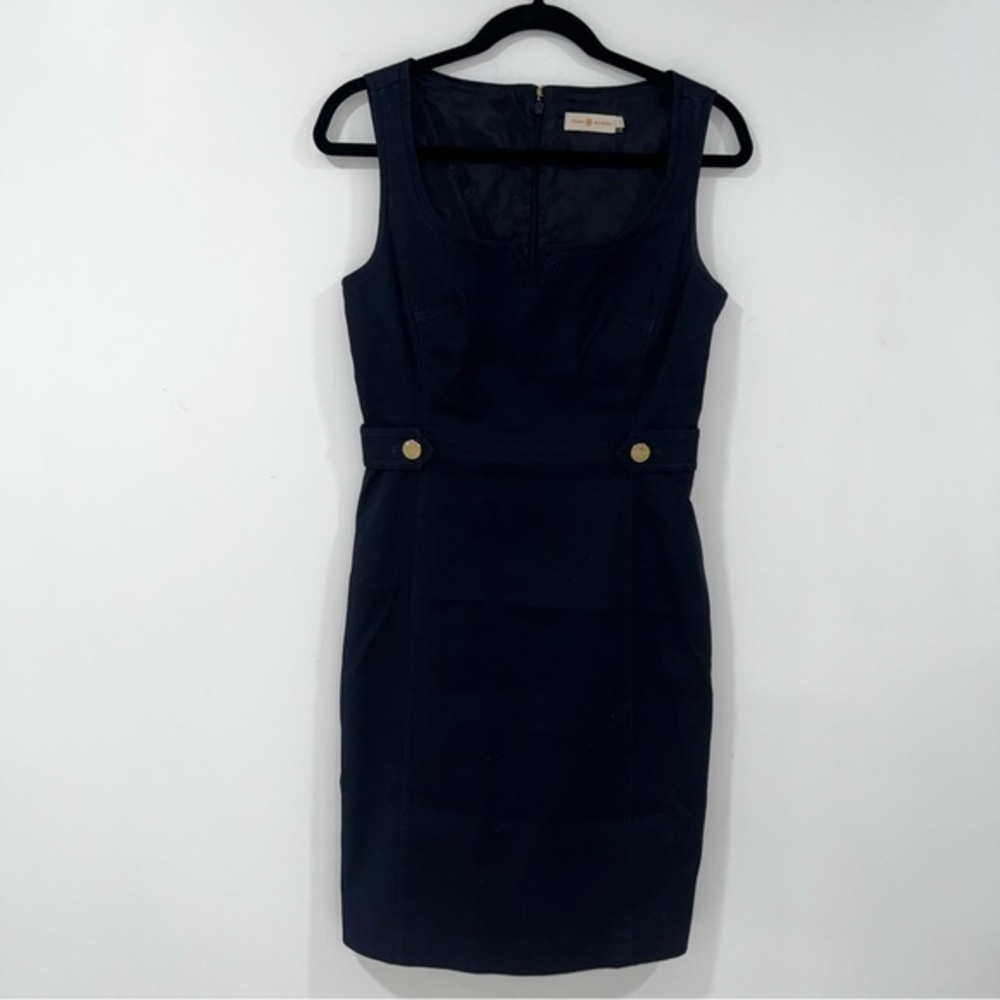 Tory Burch Midnight Blue Mini Dress